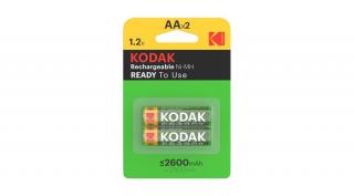 Kodak Akkumulátor Ceruza 2600mAh Ni-Mh AA B2