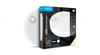 Modee Mennyezeti LED Lámpa 18W 4000K D300x62mm A-S01 +sensor (1820 lumen) ERP