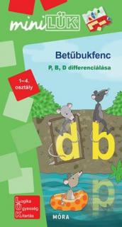 Betűbukfenc – miniLÜK p-b-d differenciálás - 1-4. osztályosoknak