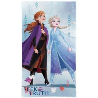 Disney Jégvarázs Kéztörlő arctörlő, törölköző 30x50 cm -UTOLSÓ darab!