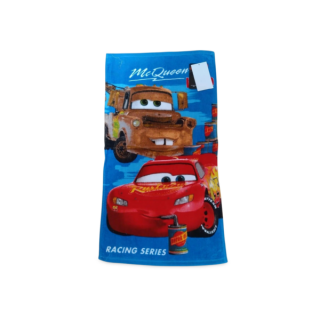 Disney Verdák kéztörlő 35x65cm közép kék