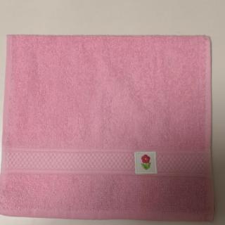 Ovis kéztörlő- óvodai jellel világos rózsaszín