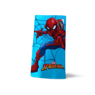 Spiderman kéztörlő arctörlő, törölköző  Pókember v.kék