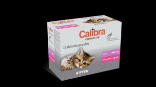 Calibra Cat Premium Line Kitten Multipack 12x100 gr