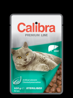 Calibra Cat Premium Line Sterilised Liver 100 gr