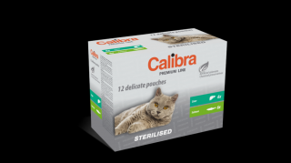 Calibra Cat Premium Line Sterilised Multipack 12x100 gr