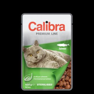 Calibra Cat Premium Line Sterilised Salmon 100 gr