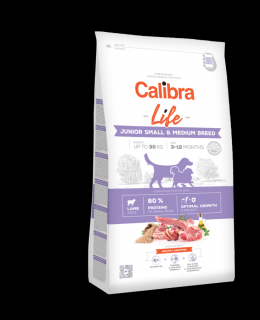 Calibra Dog Life Junior Small  Medium Breed Lamb 12 kg