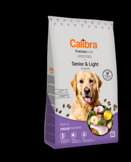 Calibra Dog Premium Senior  Light 12 kg