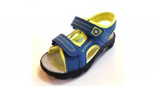 25-36 RICHTER sportos túraszandál - cobalt kék és neon