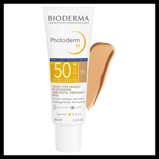 BIODERMA Photoderm M (Melazma ellen) krém Színezett Golden -arany 40ml