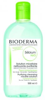 BIODERMA Sébium H2O micelláris víz kombinált és zsíros bőrre 500ml