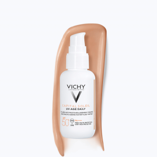 Capital Soleil UV-AGE DAILY színezett napvédő fluid SPF50+ 40ml (Medium)