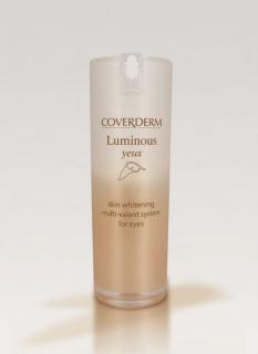 Coverderm Luminous Yeux 15 ml- fehérítő szemkörnyékápoló krém