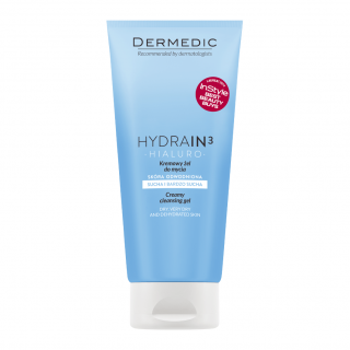 Dermedic Hydrain3 Hialuro Krémes arctisztító gél 200ml