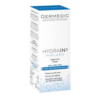 Dermedic Hydrain3 Hialuro Szemkörnyék ápoló gélkrém 15ml