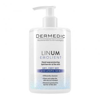 Dermedic Linum Emolient Lipidvédő szappan érzékeny kezekre 300ml