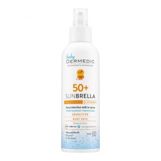 Dermedic Sunbrella Fényvédő tej spray SPF50 150ml