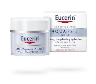 Eucerin AQUAporin ACTIVE Hidratáló arckrém normál bőrre UV-szűrővel 50ml