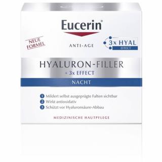 Eucerin Hyaluron-Filler 3X Ráncfeltöltő éjszakai arckrém 50ml