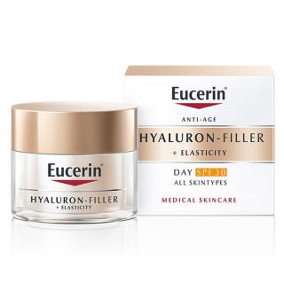 Eucerin Hyaluron-Filler +Elasticity bőrtömörséget regenráló nappali krém FF30 50ml