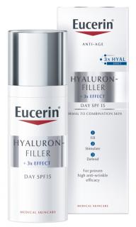 Eucerin Hyaluron-Filler Ráncfeltöltő 3X effect nappali arckrém normál, vegyes bőrre 50ml
