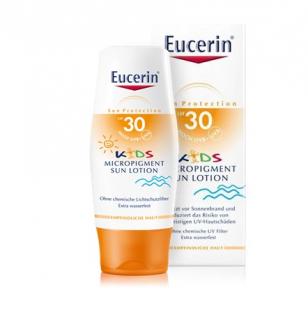 Eucerin Sun Sensitive Protect Gyermek naptej ásványi szűrővel FF30 150ml