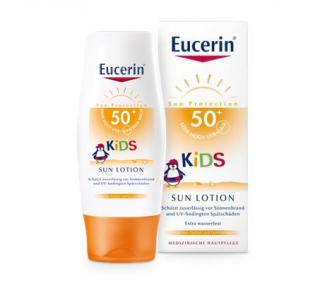 Eucerin Sun Sensitive protect Gyermek naptej FF50+ 150ml