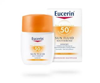 Eucerin Sun Sensitive Protect Mattító napozó fluid FF50+ 50ml