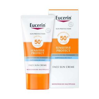 Eucerin Sun Sensitive Protect Napozó krém arcra FF50+ 50ml
