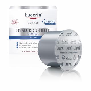 Hyaluron-Filler 3x Effect ráncfeltöltő éjszakai krém ÖKO utántöltő 50ml