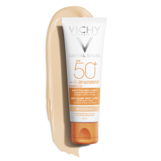 Ideal Soleil SZÍNEZETT napvédő krém Pigmentfoltok ellen SPF50+ 50ml