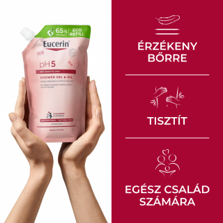 pH5 Olajtüsfürdő-Gél ÖKO -Utántöltő 400ml