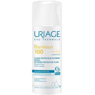 Uriage Bariésun 100 Extra erős napvédő Fluid SPF50+ 50ml