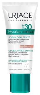 Uriage HYSÉAC 3-REGUL SZÍNEZETT Krém SPF30 - Mitesszerek és pattanások kezelésére 40ml