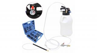 Váltóolaj feltöltő pumpa 10L + adapterek