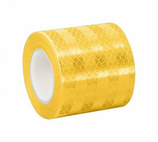 Fényvisszaverő ragasztószalag 3M 10x5,5 cm, sárga