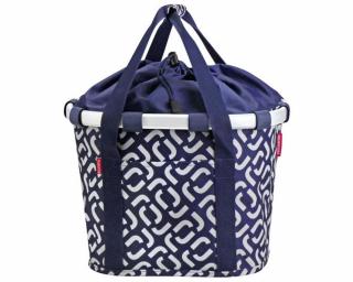 Klickfix Bikebasket, signature navy első kosár