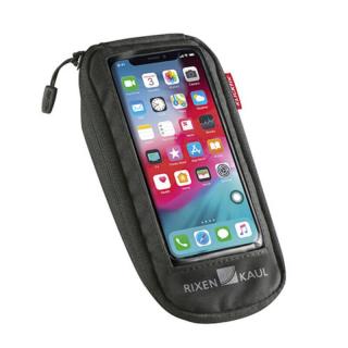 Klickfix PhoneBag Comfort S, fekete telefontartó táska