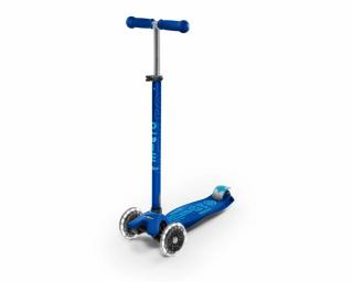 Micro Maxi Deluxe LED roller világító kerékkel, kék