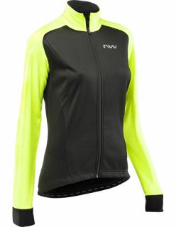 Northwave Reload SP, fekete/fluo sárga női kerékpáros dzseki