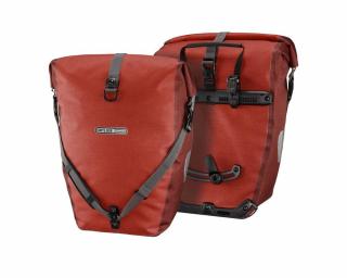 Ortlieb Bike-Roller Plus CR, QL2.1, salsa-dark chili, 2x20 L csomagtartó táska