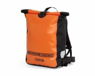 Ortlieb Messenger-Bag orange - black 39 L kerékpáros hátizsák