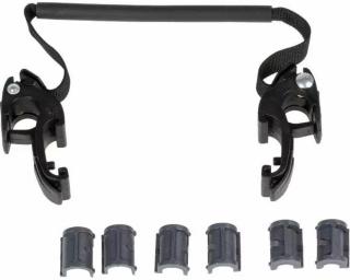 Ortlieb QL2.1 mounting hooks (16-mm) and handle