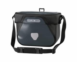 Ortlieb Ultimate asphalt - black kormánytáska 6,5 L