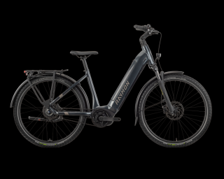 R Raymon Metmo 27.5", XL váz, 8S Nexus FW, anthracite, e-city bike