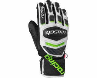 Reusch Race Tec 18 SC, black/white/neon green síkesztyű