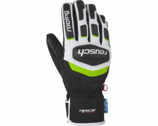 Reusch Race Training R-TEX XT, black/white/neon green síkesztyű