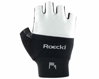 Roeckl Bonau2 black/white rövid kerékpáros kesztyű