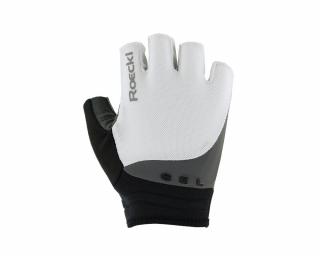 Roeckl Itamos2 white/smoked pearl kerékpáros kesztyű